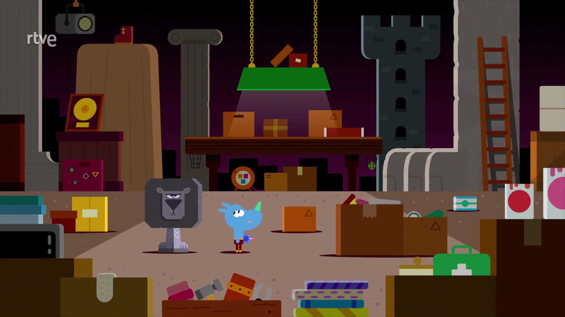 The lost property badge