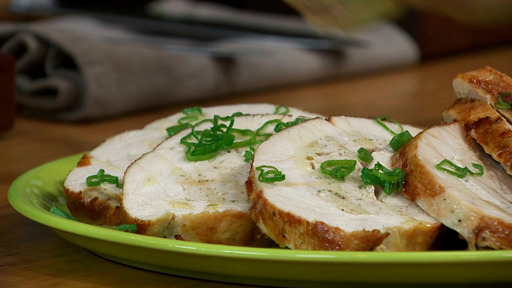 salsa para pechuga de pavo rellena al horno