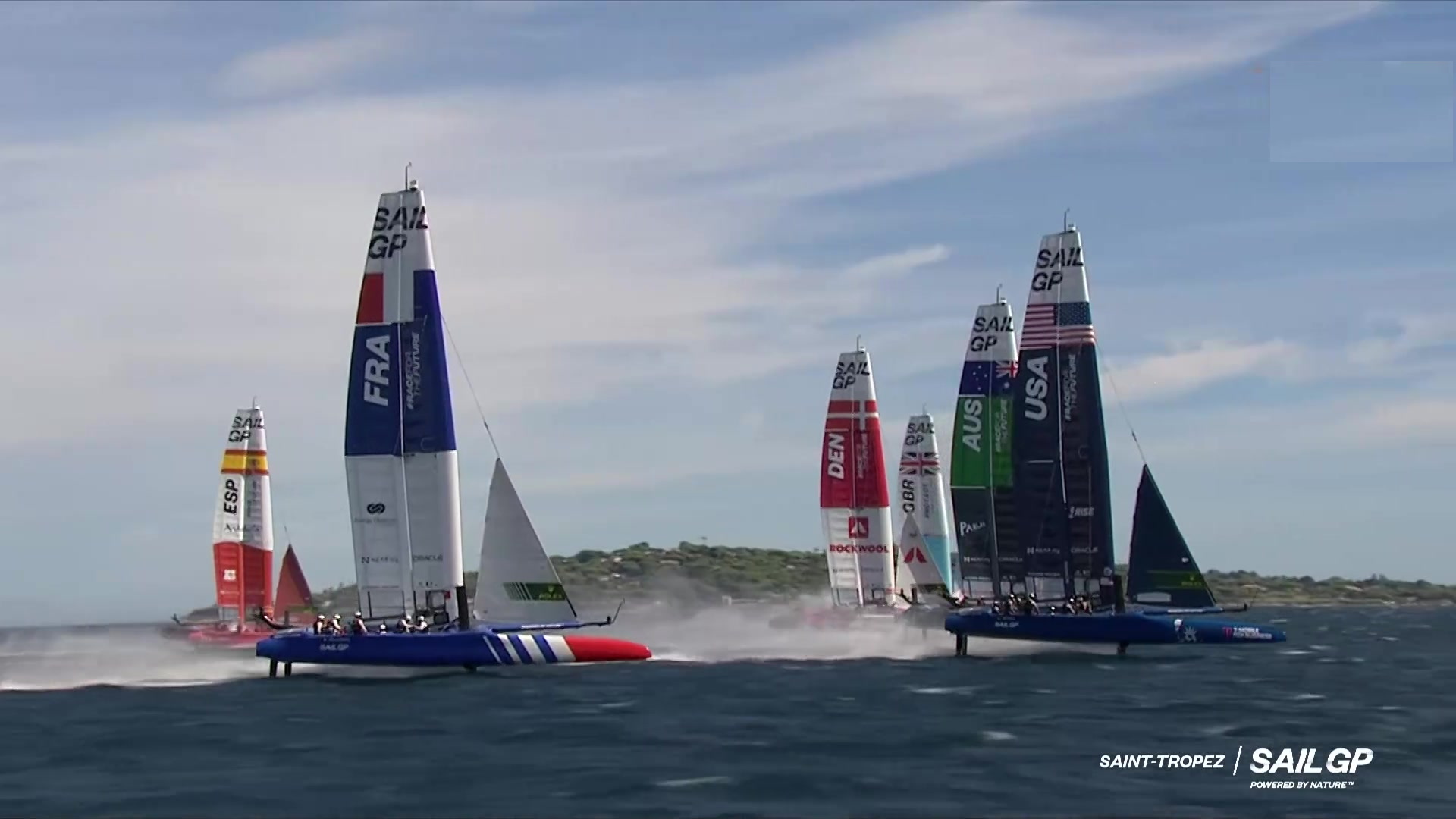 Sail GP. Prueba Saint Tropez 10/09/22