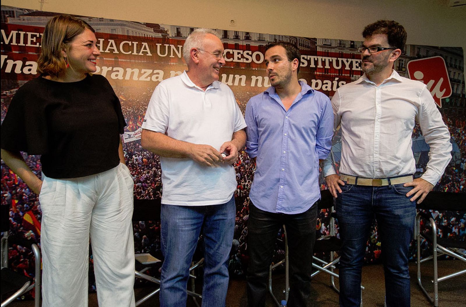 IU apuesta por buscar "fórmulas de convergencia" electoral en 2015.