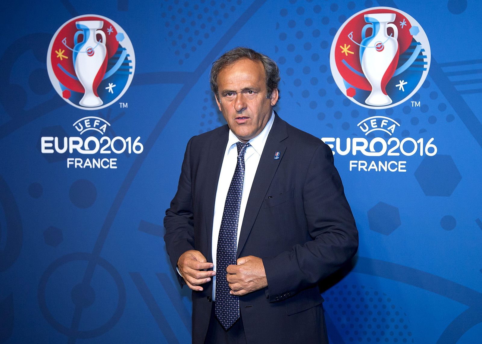 Michel Platini, presidente de la UEFA
