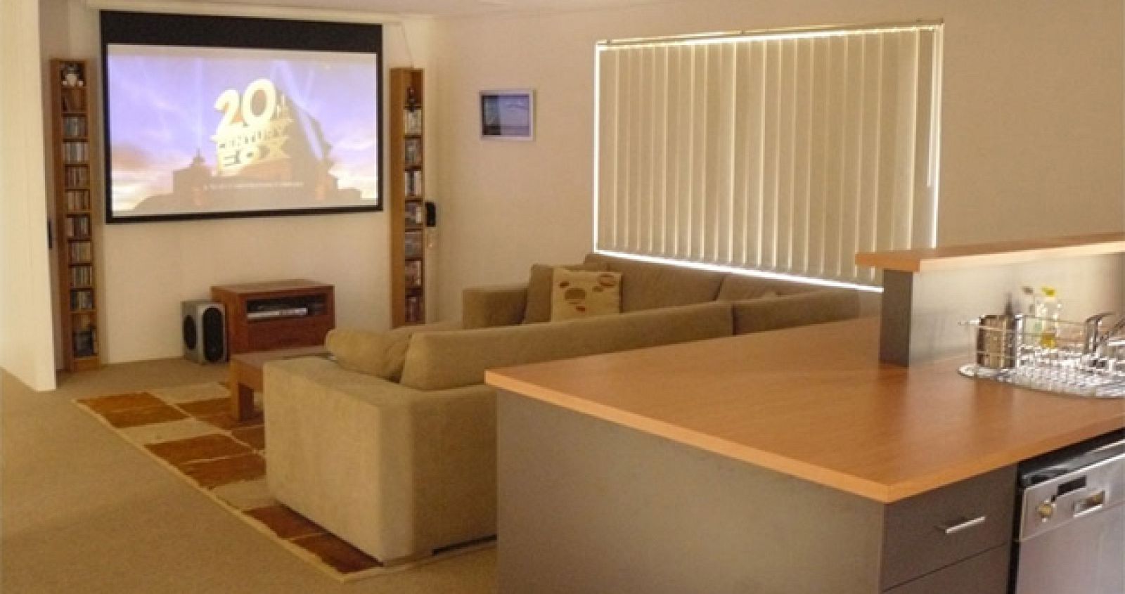 Imagen del interior de la casa de Ian Usher