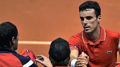 Roberto Bautista adelanta a España y Bellucci empata para Brasil derrotando a Andújar