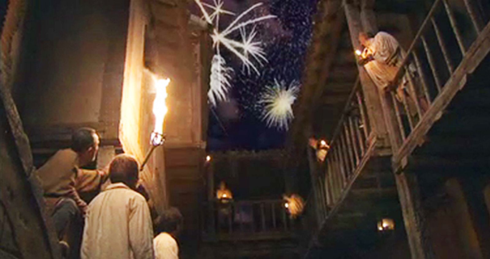 Curiosidades de Águila Roja: Los fuegos artificiales