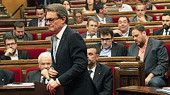 Mas vincula agotar su mandato a celebrar la consulta "con plenas garantías democráticas"