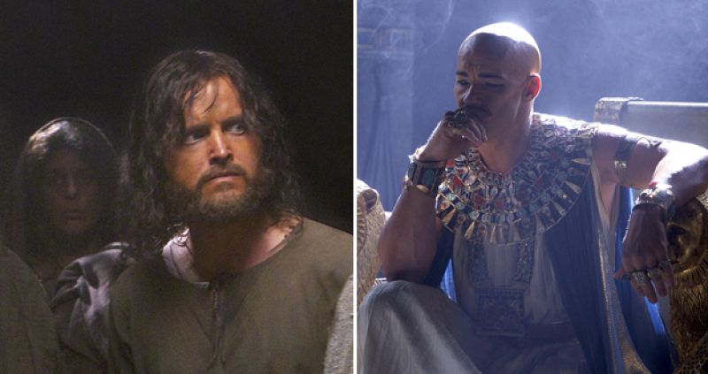 Aaron Paul y Joel Edgerton, esclavo versus faraón