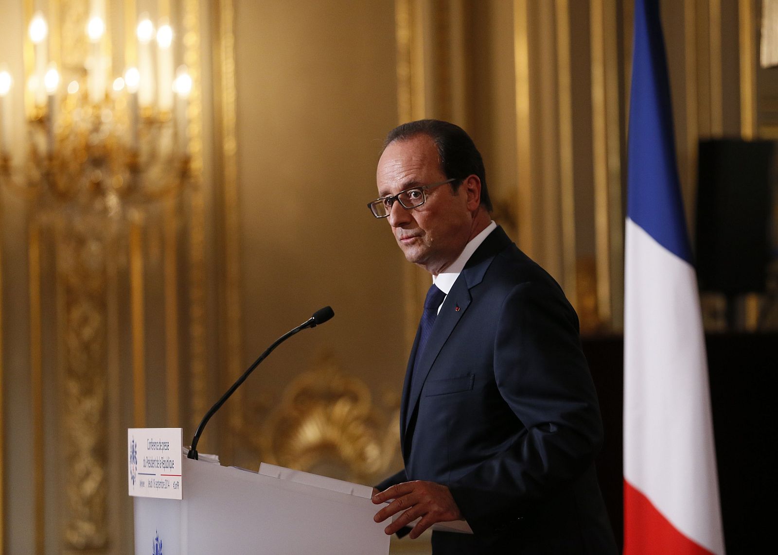 El presidente francés, François Hollande