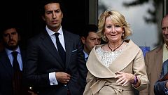 Aguirre se declara contenta de haber contado "por fin" su incidente de tráfico en Madrid