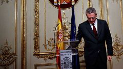 Gallardón dimite como ministro de Justicia y deja la política tras la retirada de la reforma del aborto