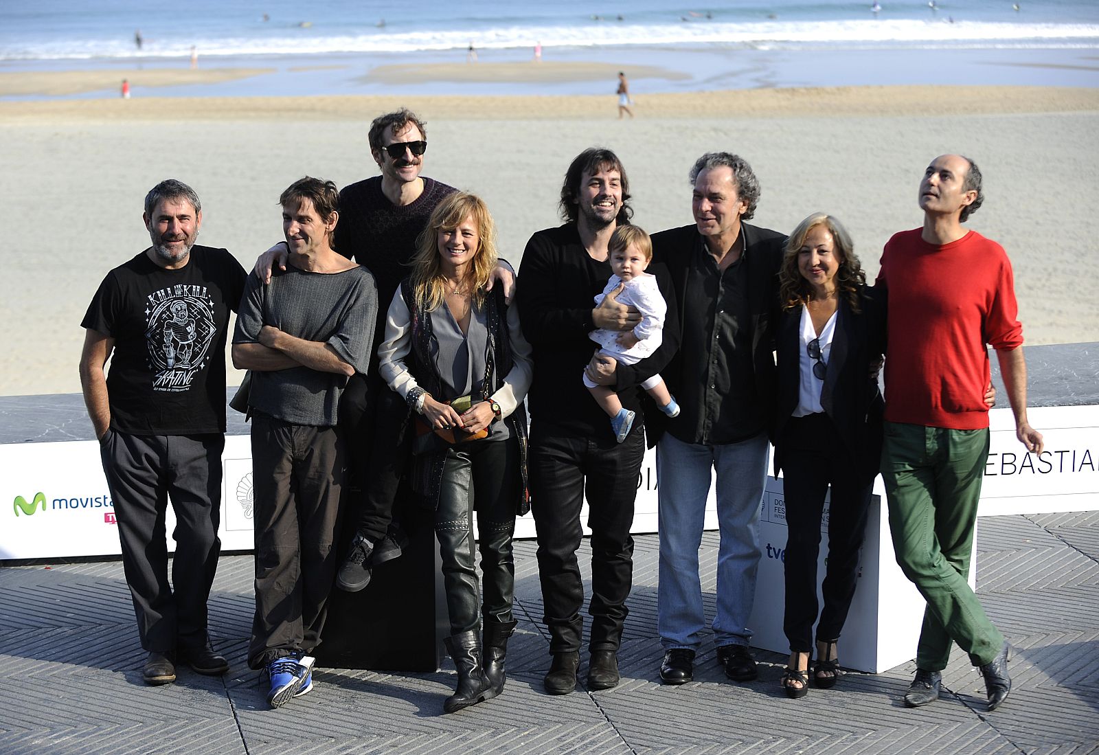 Presentación de 'Murieron por encima de sus posibilidades' en San Sebastián.