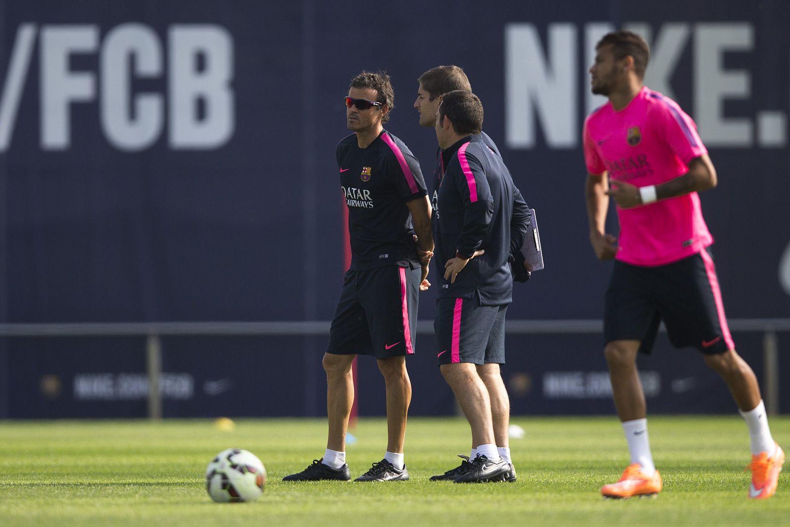 ENTRENAMIENTO DEL FC BARCELONA
