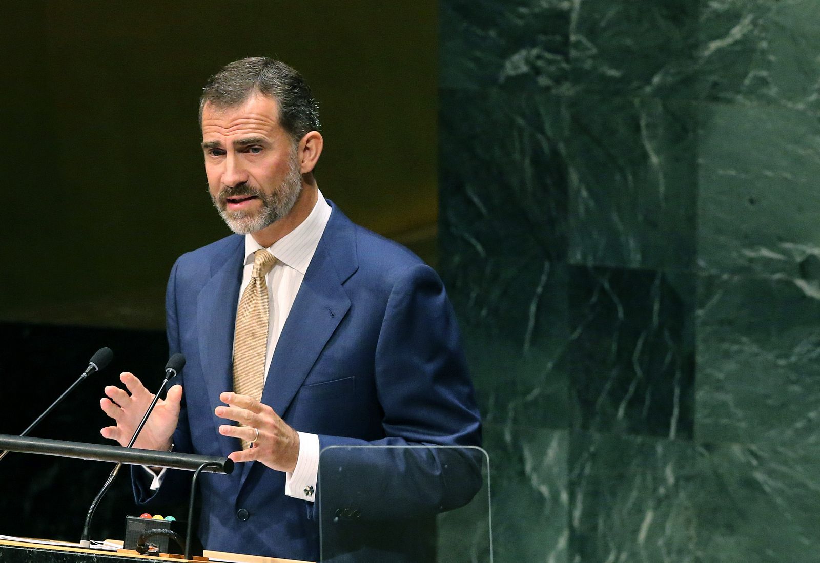 EL REY FELIPE INTERVIENE EN LA ASAMBLEA GENERAL DE LA ONU