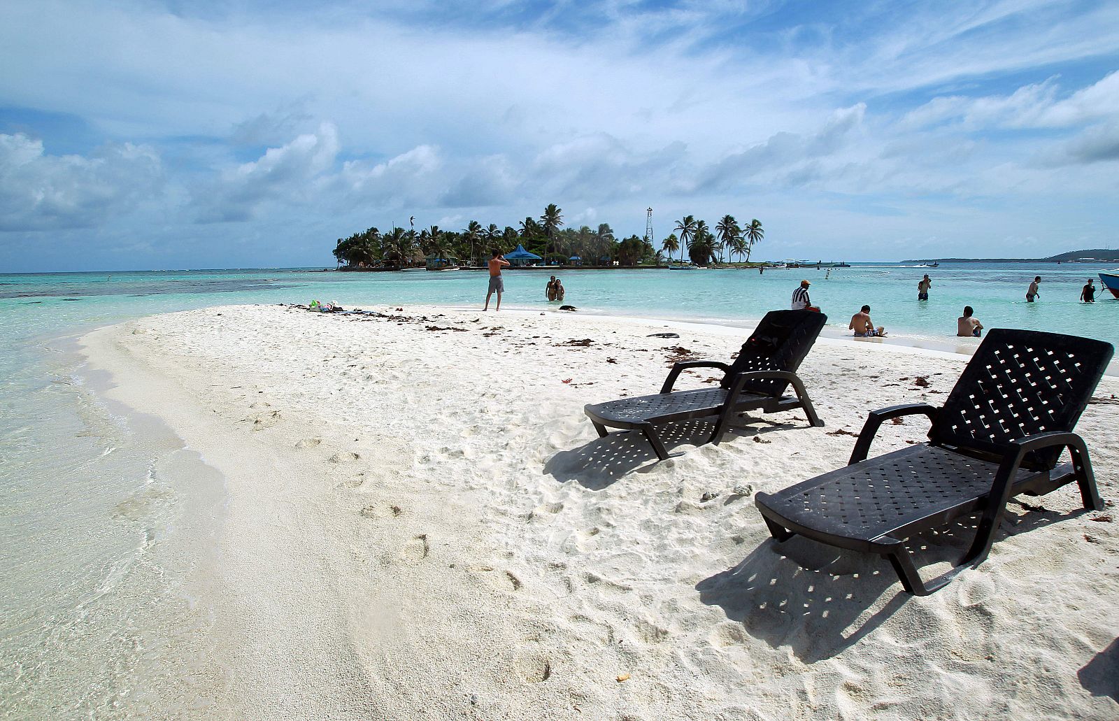 El Acuario, un islote ubicado en el archipiélago colombiano de San Andrés