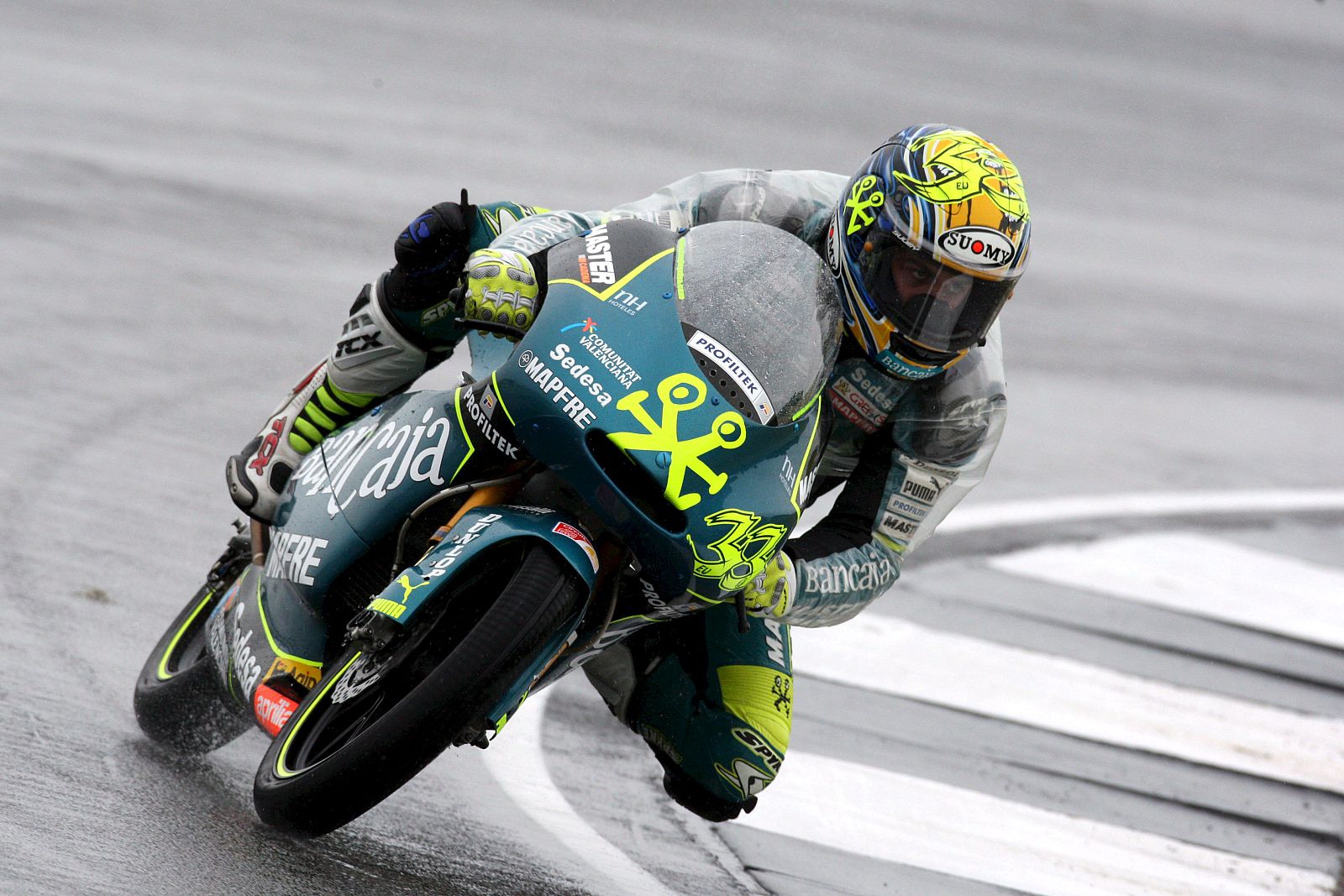 Sergio Gadea, en Donington Park