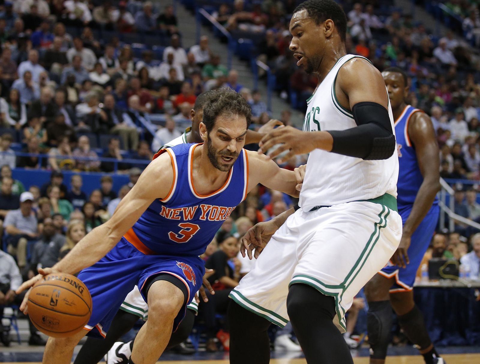 NBA: Preseason-New York Knicks at Boston Celtics