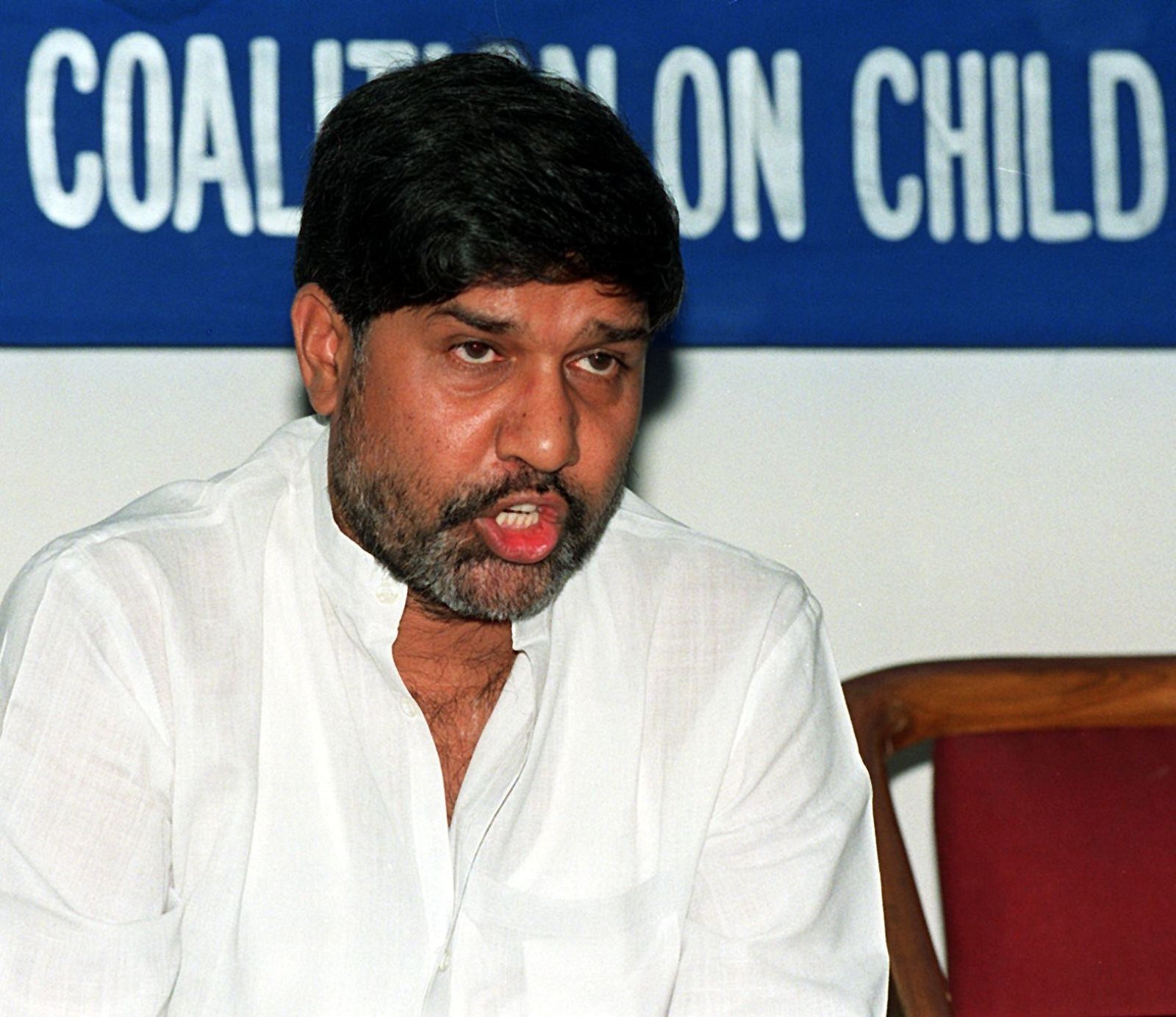 Foto de archivo de Kailash Satyarthi, activista indio contra el trabajo infantil