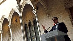 Mas anuncia que habrá "urnas" el 9N pero apunta a unas plebiscitarias como "consulta definitiva"