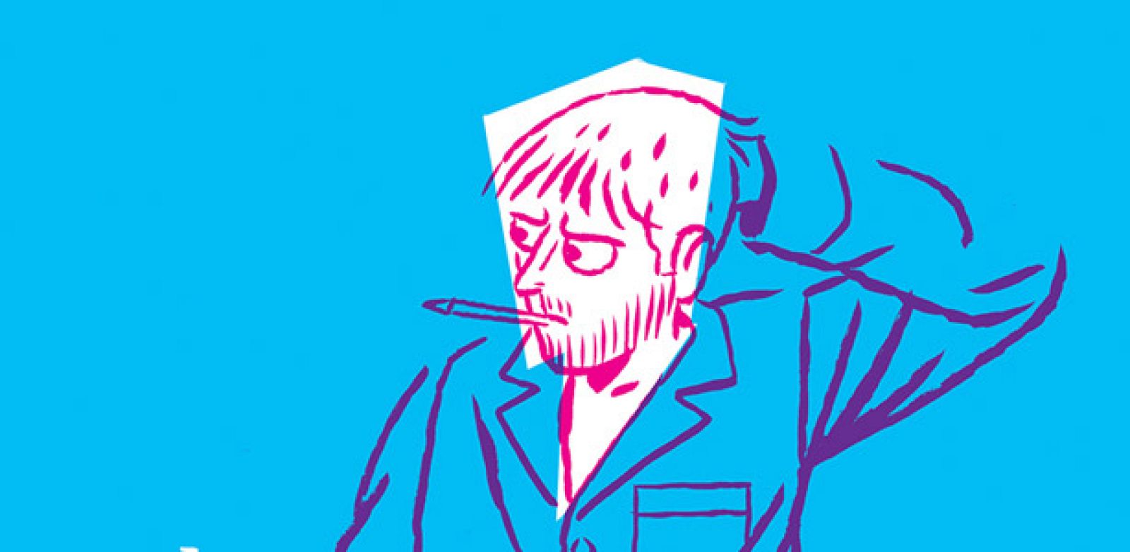 Fragmento de la portada de 'Andanzas de un hombre en pijama'