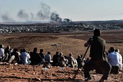 La colaboración entre kurdos y la coalición hace retroceder al Estado Islámico en Kobani