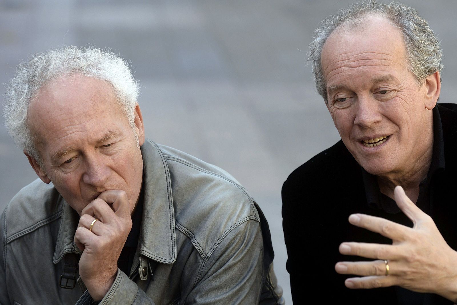 Los hermanos Jean-Pierre y Luc Dardenne.