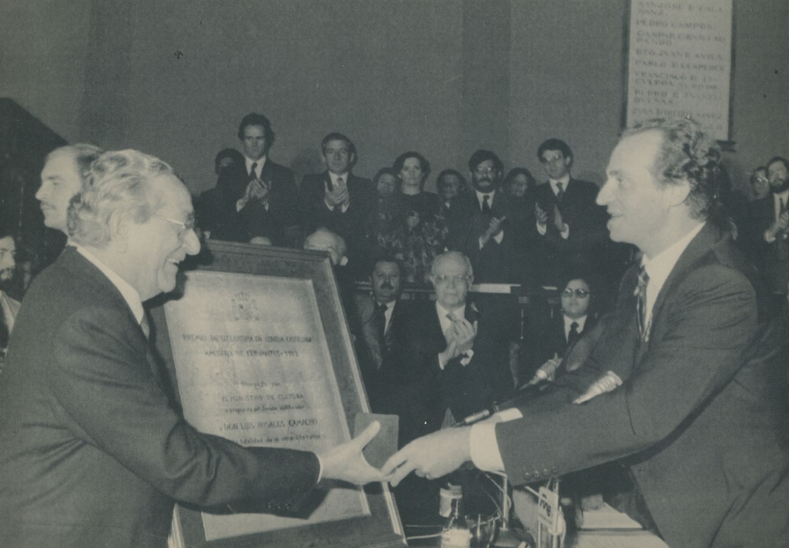 Luis Rosales, Premio Cervantes 1982