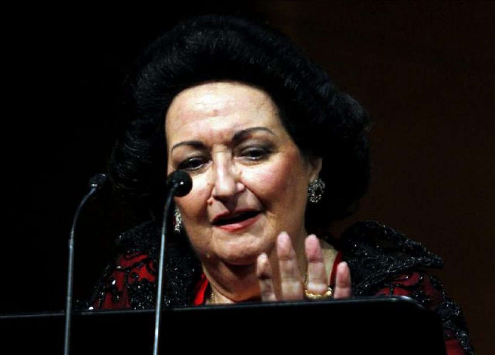 La soprano Montserrat Caballé, en una imagen de archivo.