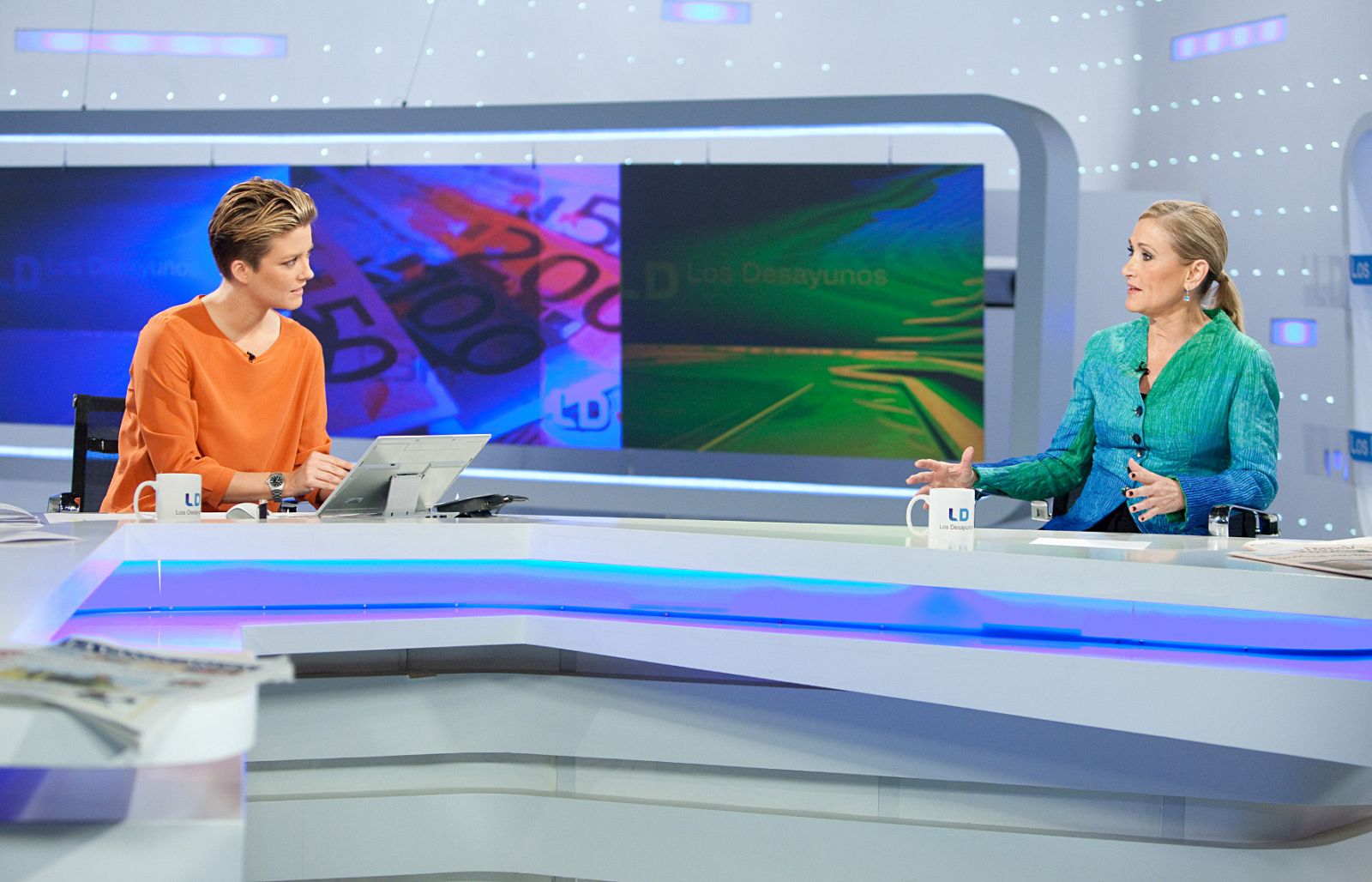 Cristina Cifuentes en Los desayunos de TVE