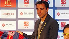 Xavi: "Piqué es básico, fundamental y vital dentro y fuera del campo"