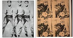 Dos retratos de Elvis Presley y Marlon Brando de Andy Warhol, subastados por 122 millones