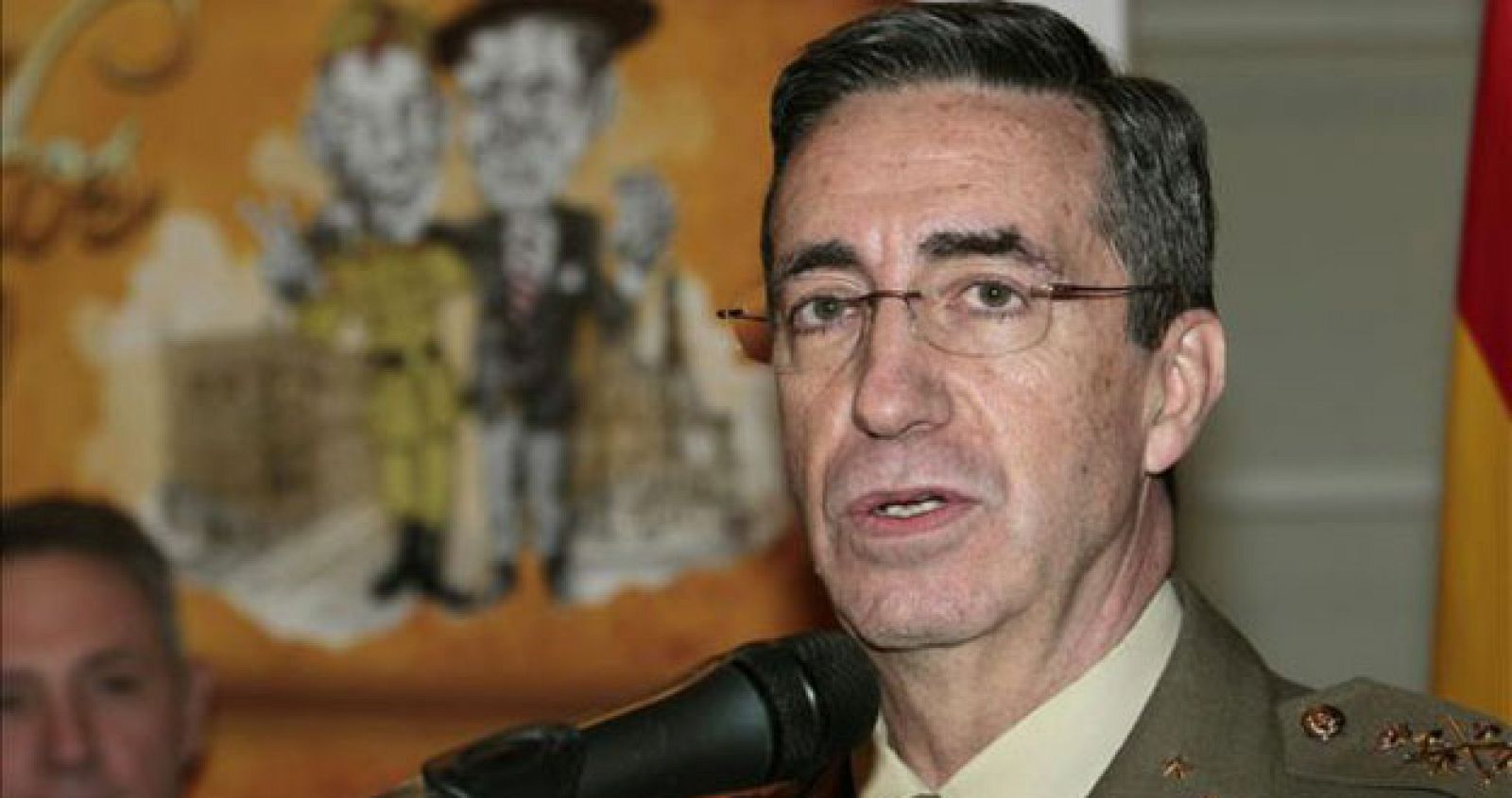 El jefe de Estado Mayor del Ejército, el general Jaime Domínguez Buj