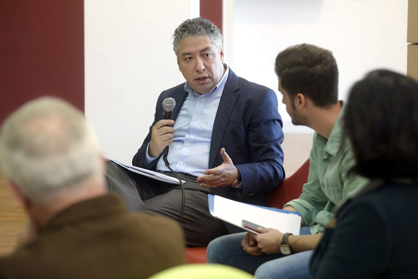 El secretario de Estado de la Seguridad Social, Tomás Burgos (c)