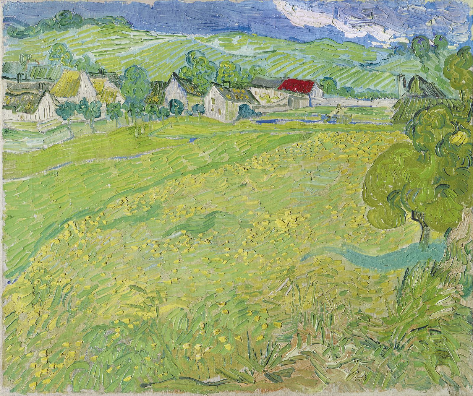 'Les Vessenots' en Auvers' (1890). Vicent Van Gogh. Museo Thyssen-Bornemisza, Madrid