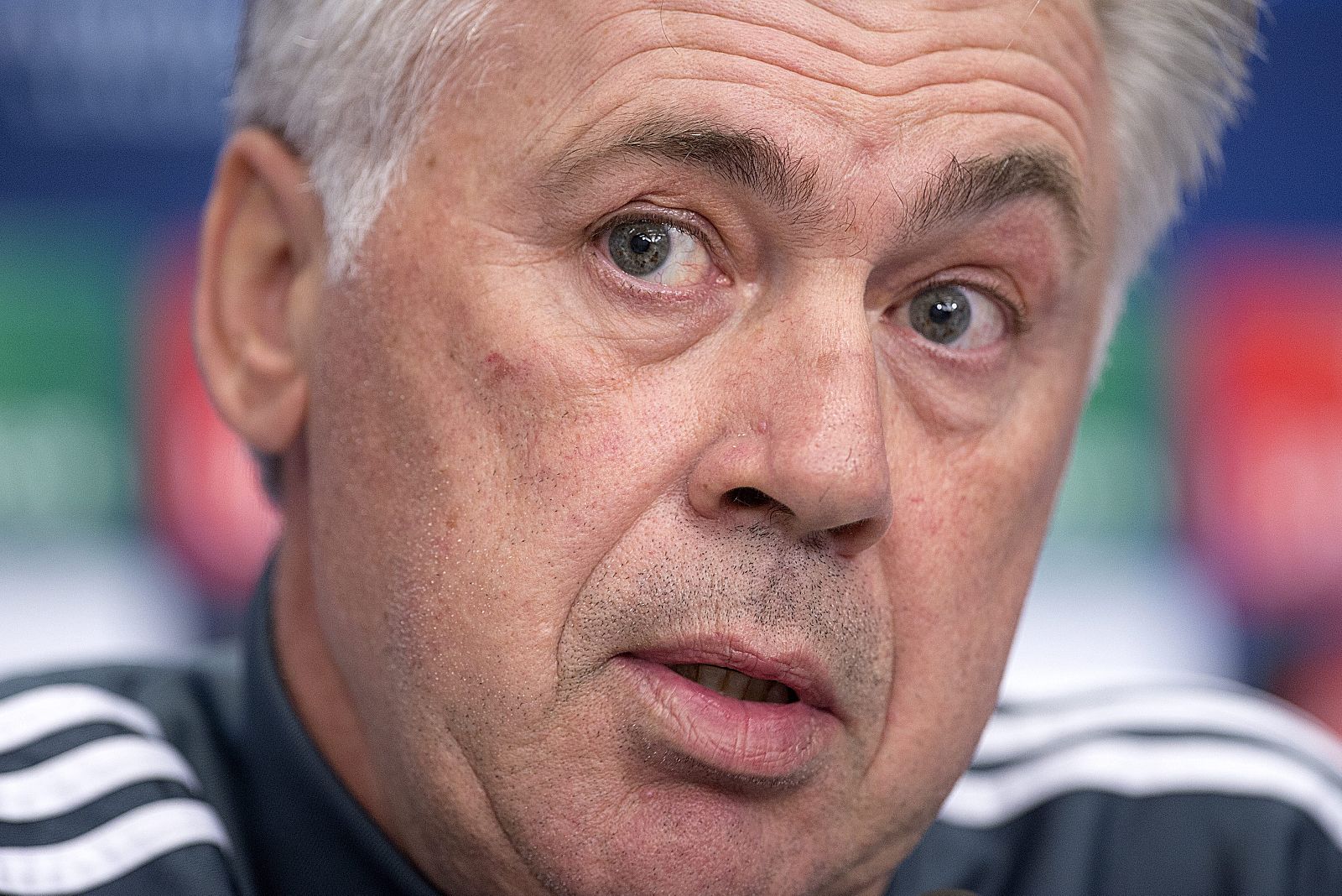 El entrenador del Real Madrid, el italiano Carlo Ancelotti.