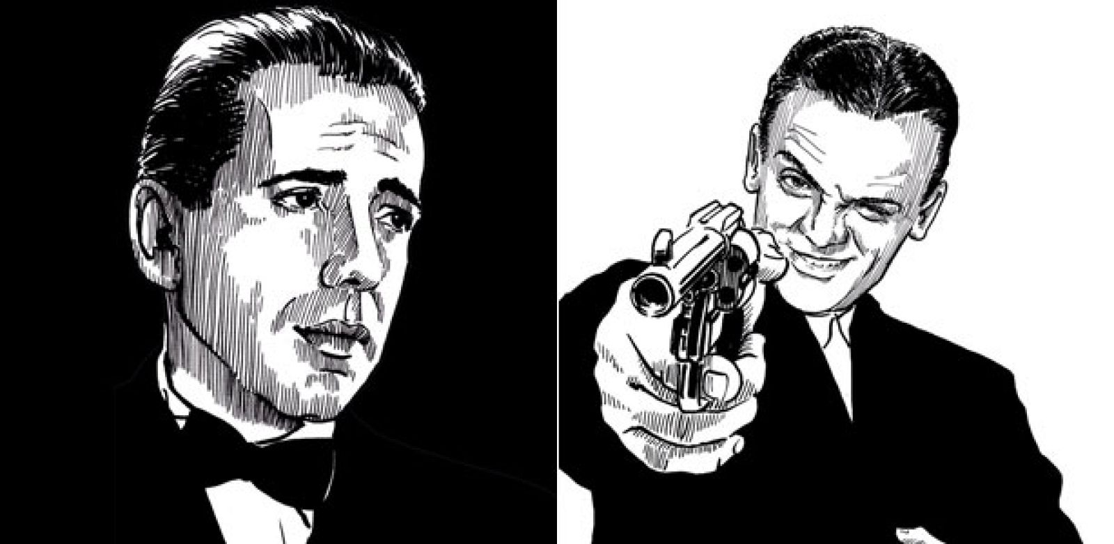 Humphrey Bogart y James Cagney