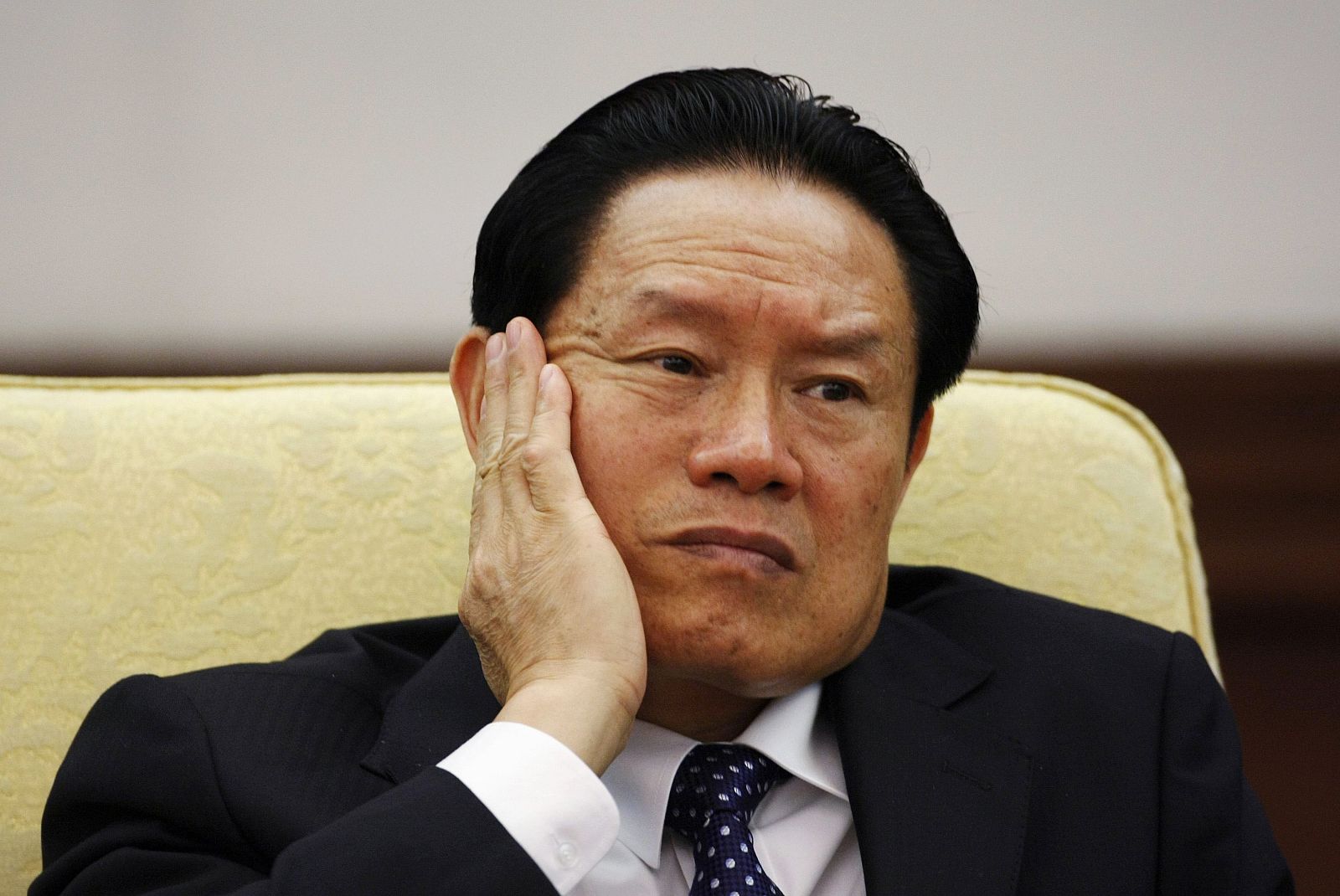 El exministro de seguridad chino, Zhou Yongkang, en una imagen de archivo