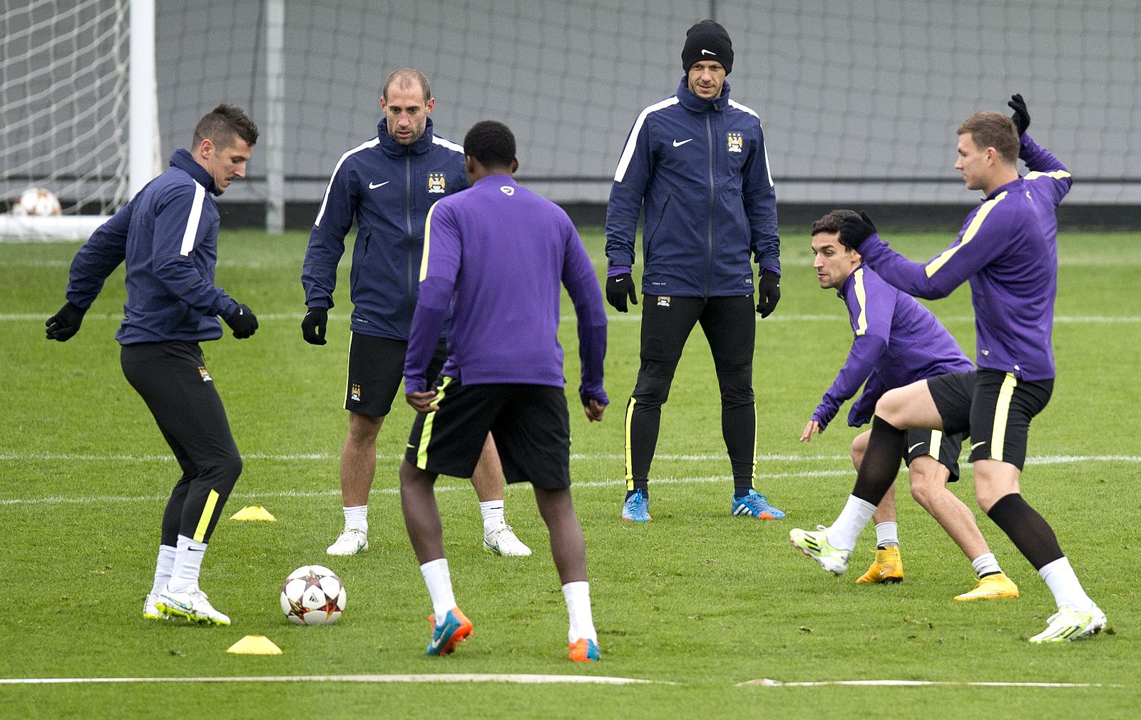Entrenamiento del Manchester City