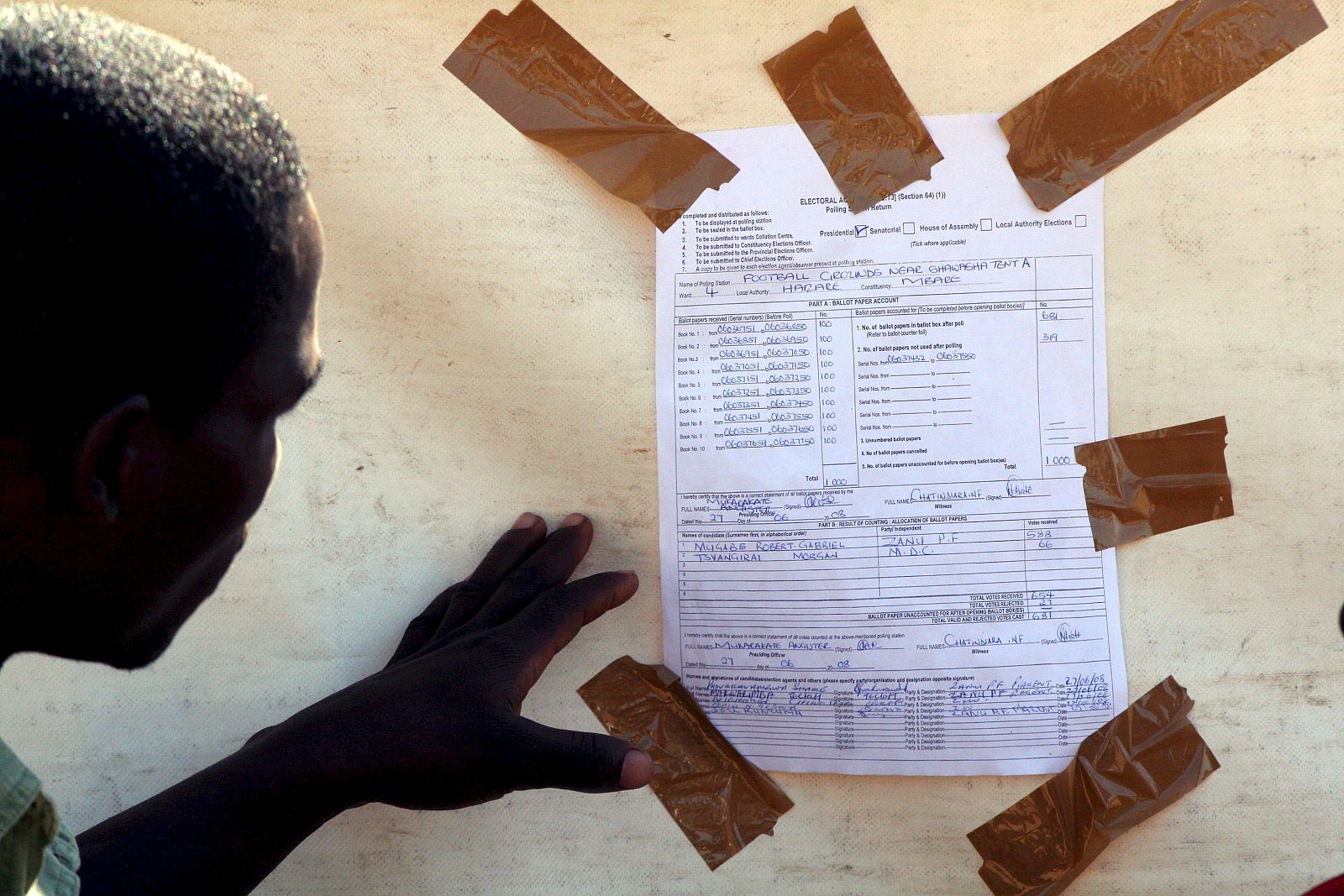 Elecciones en Zimbabue