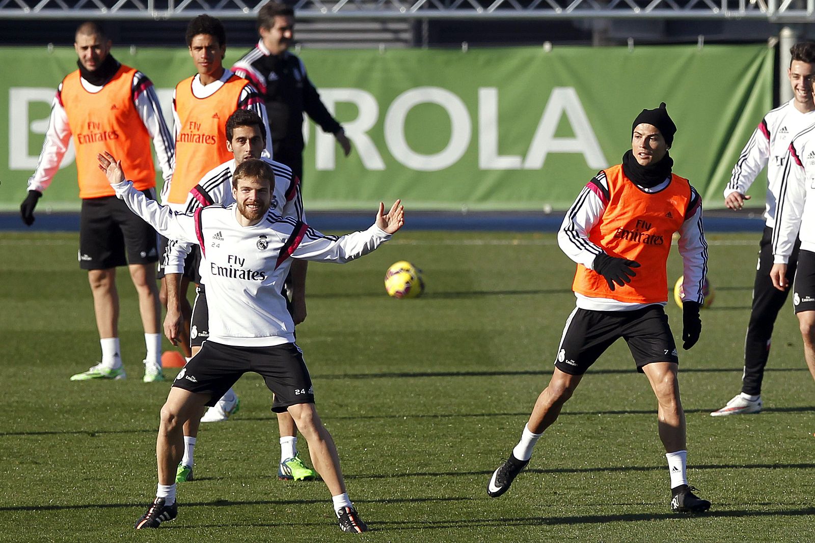 ENTRENAMIENTO DEL REAL MADRID