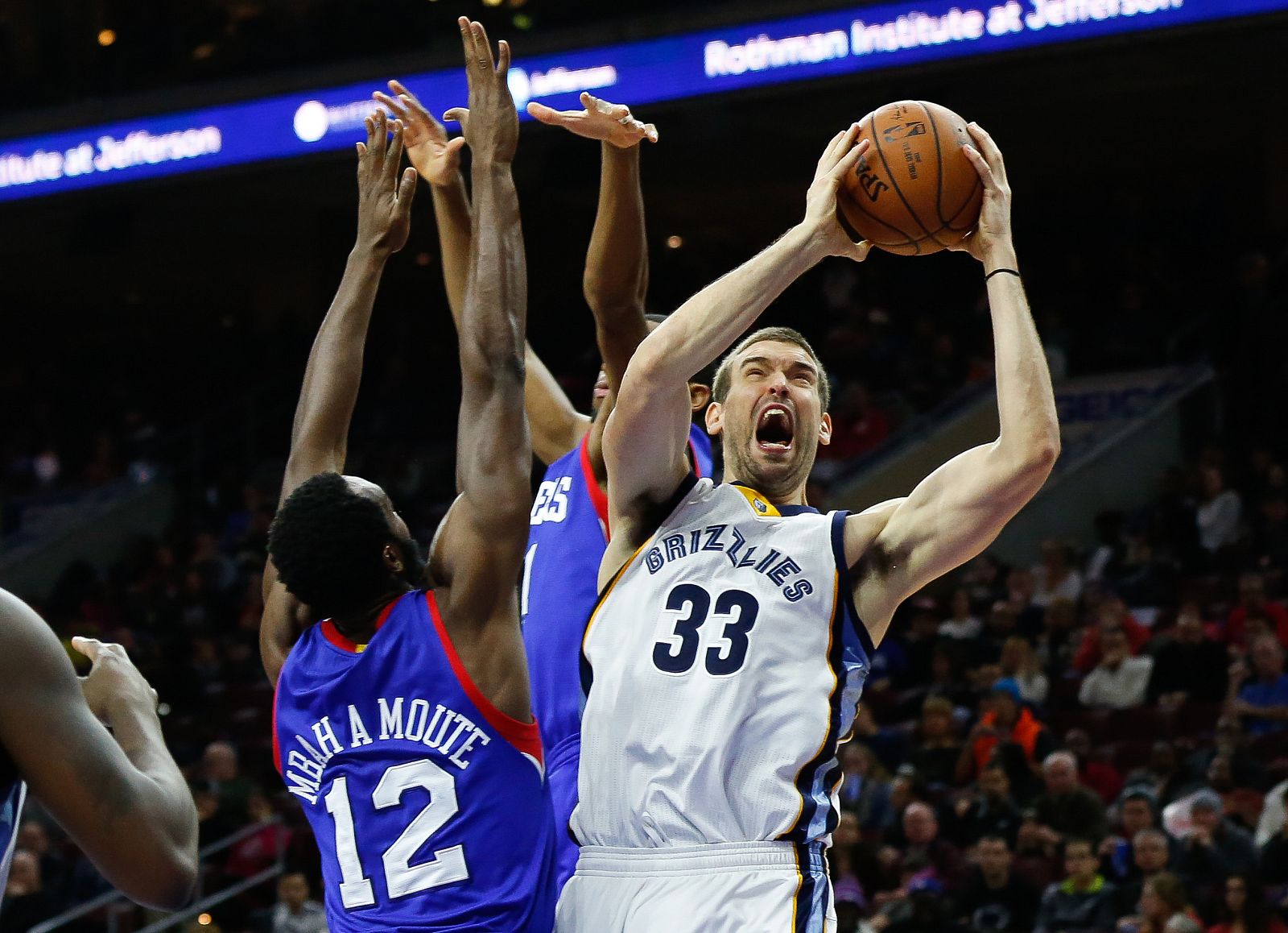 NBA: Memphis Grizzlies at Philadelphia 76ers