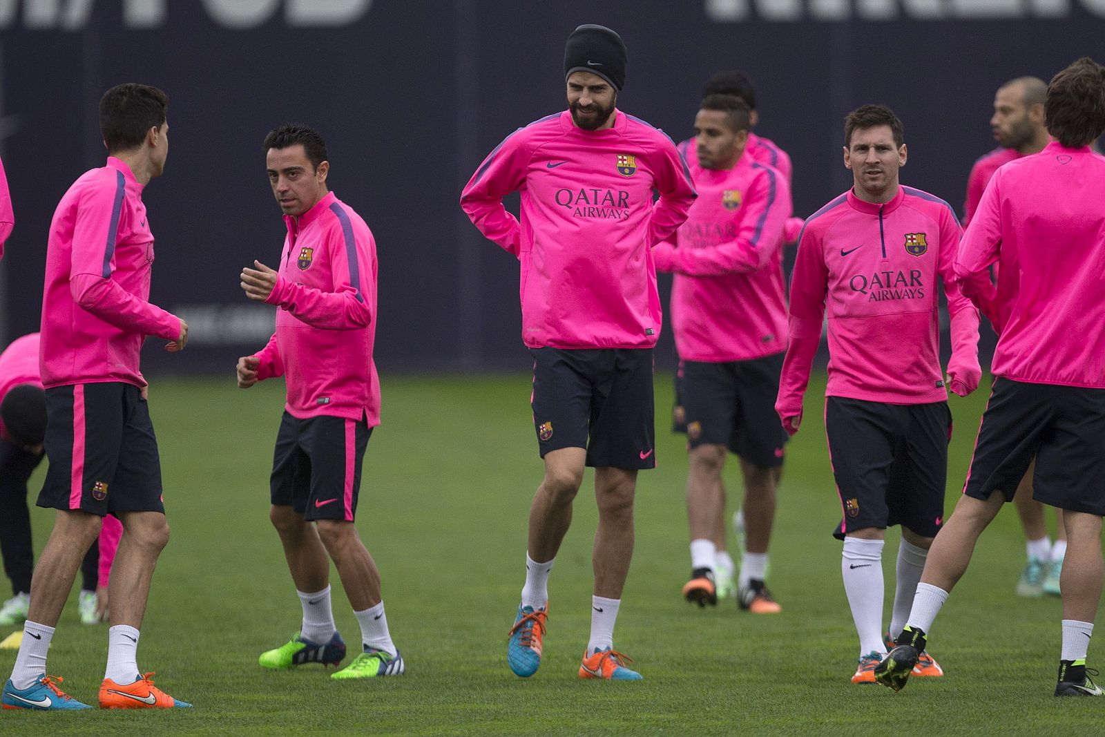 ENTRENAMIENTO DEL FC BARCELONA