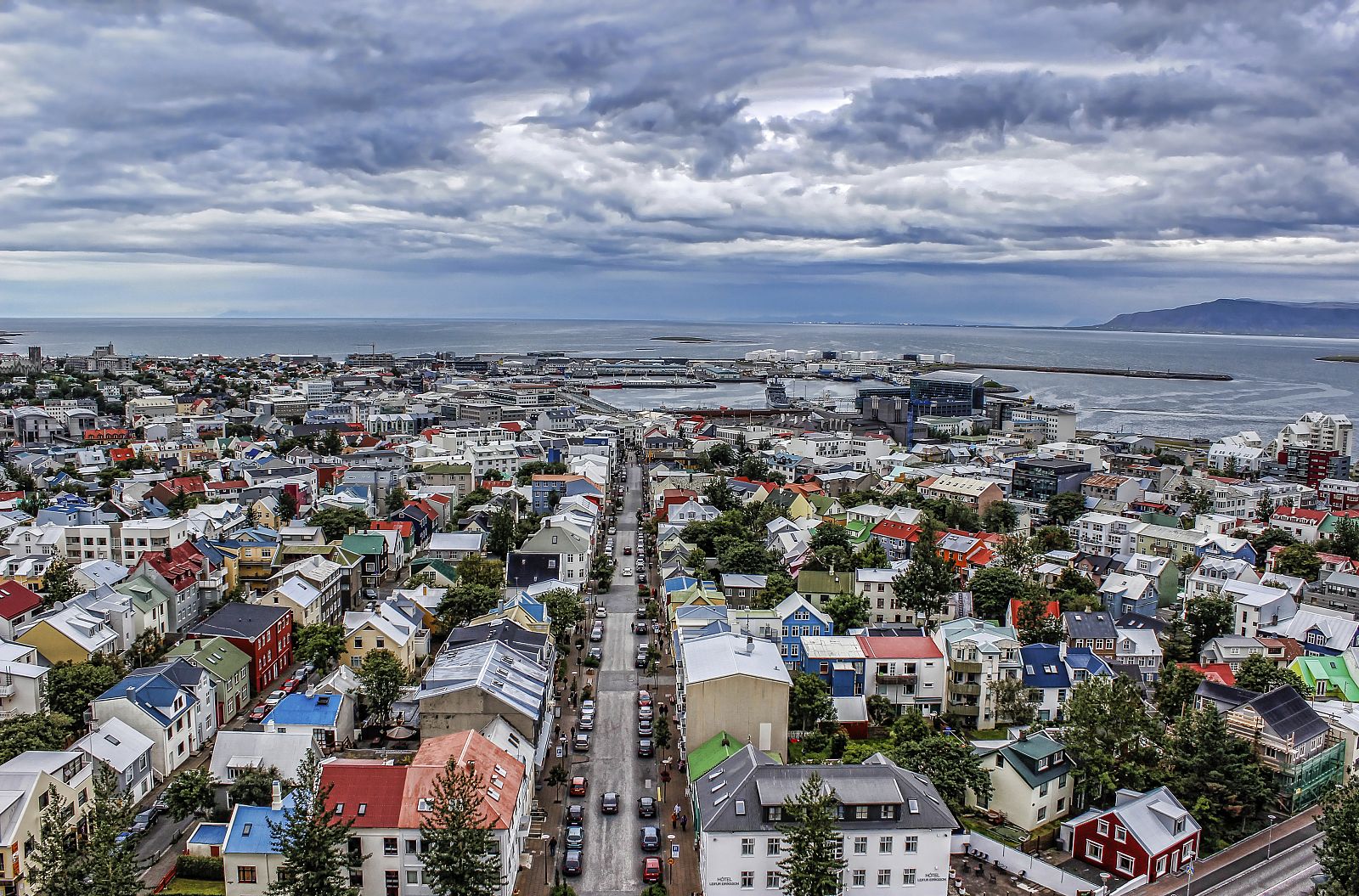 Panorámica de Reikiavik