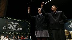 Los niños que han cantado el Gordo: "Teníamos ya ganas. Estábamos contando las bolas"