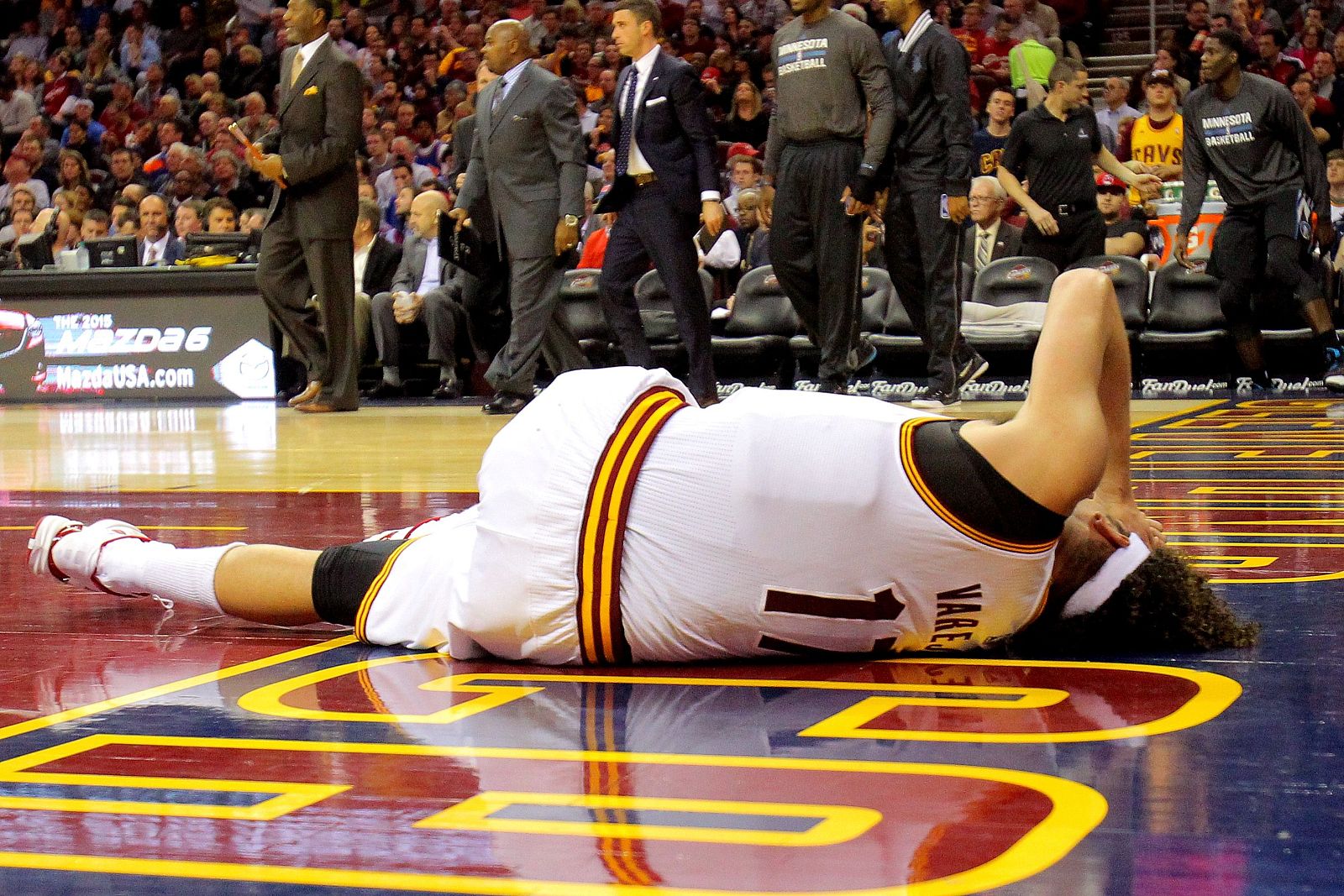 SE LESIONA EL PIVOT DE LAS CAVALIERS ANDERSON VAREJAO