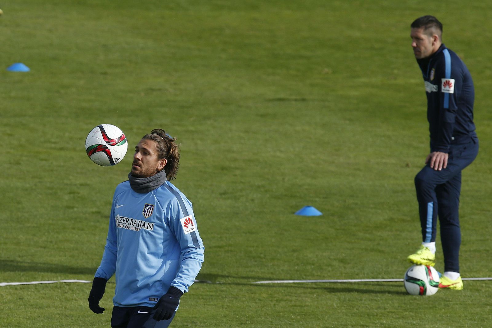 ENTRENAMIENTO ATLÉTICO DE MADRID