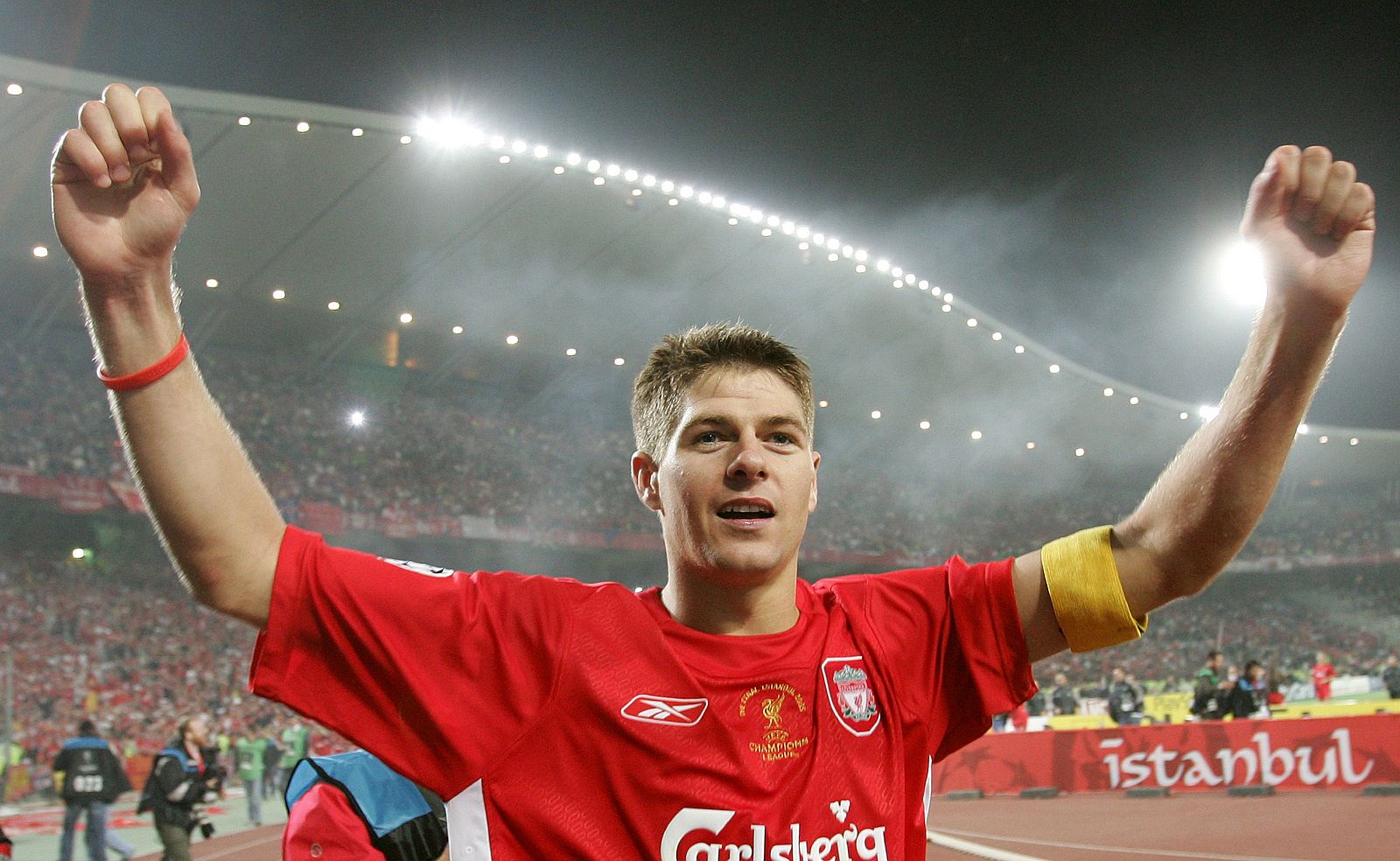 El capitán del Liverpool, Steven Gerrard.