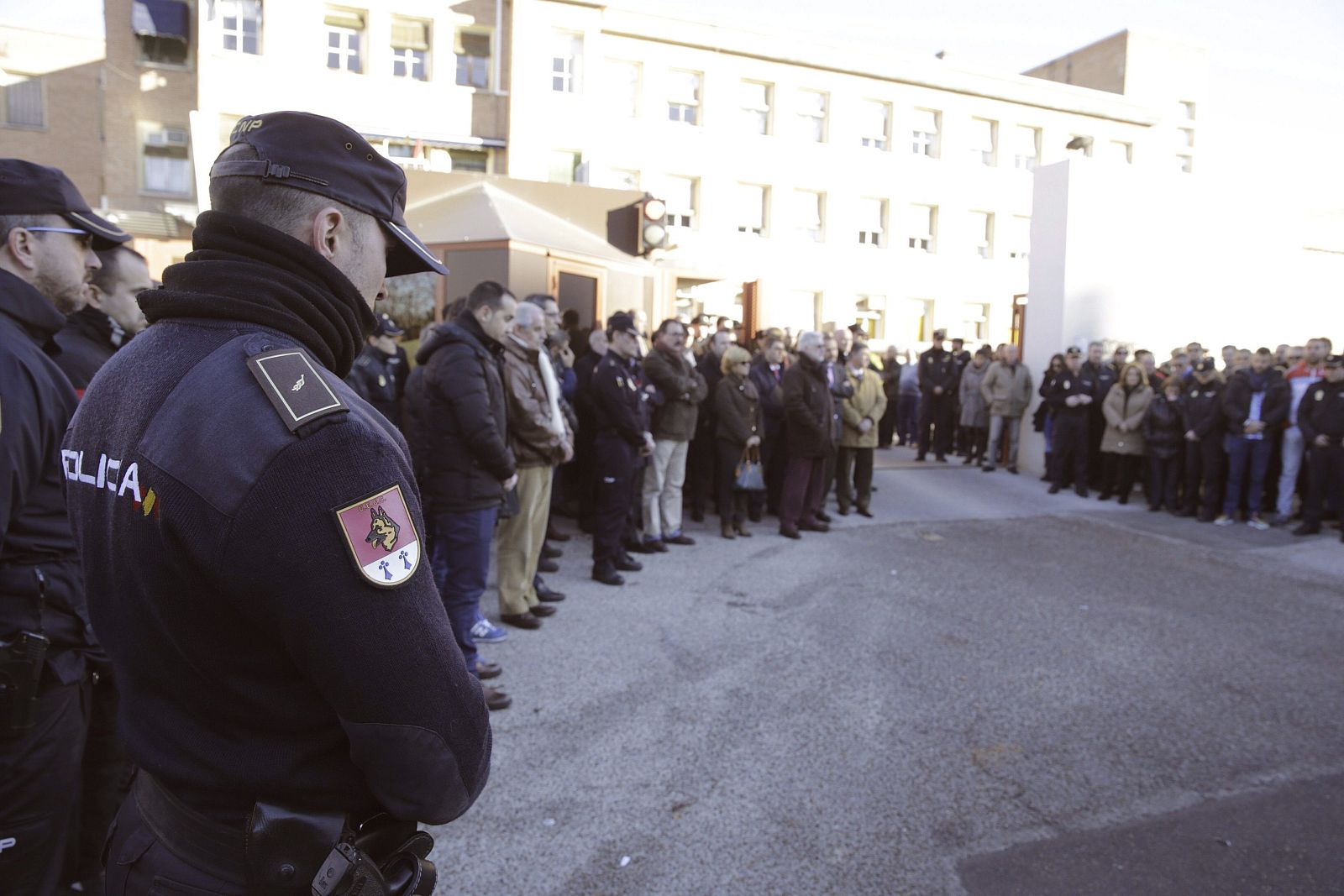 CONCENTRACIÓN DE POLICÍAS