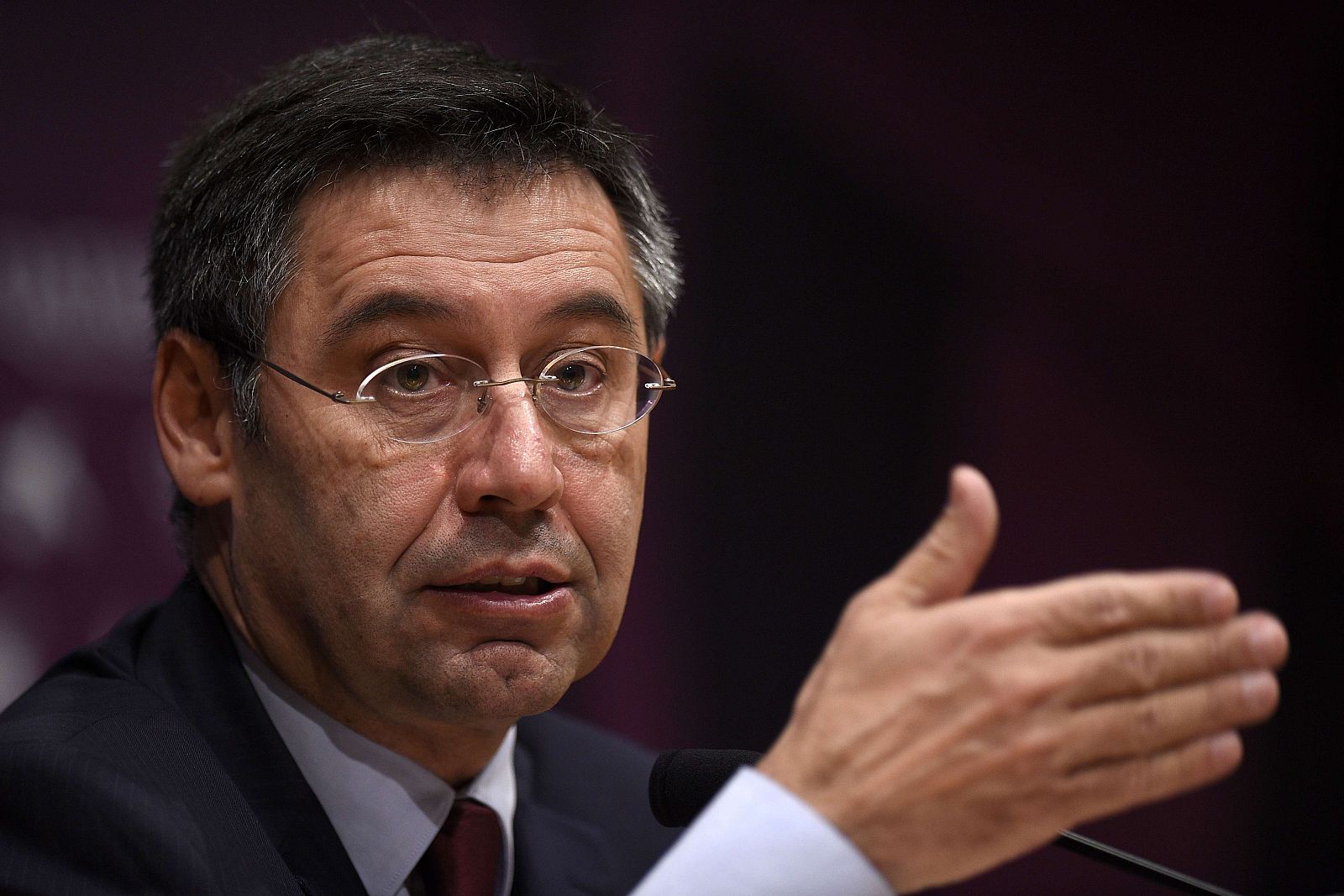 El presidente del FC Barcelona, Josep Maria Bartomeu.