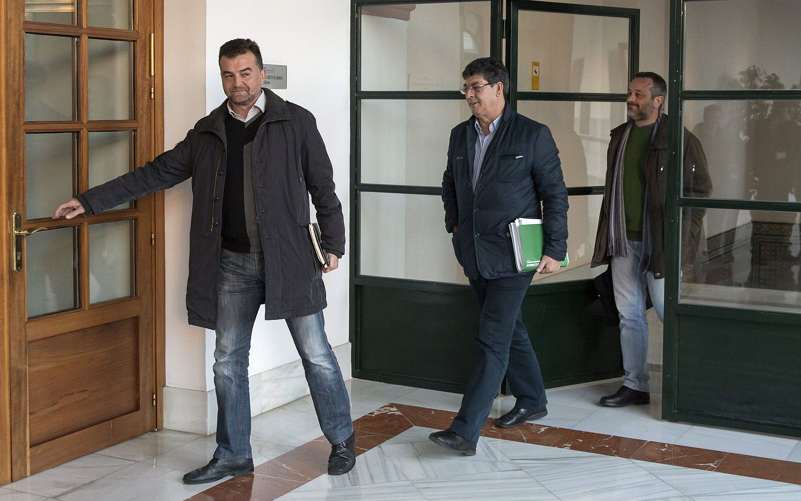 REUNIDO EL COMITÉ DE ENLACE PSOE-IU DEL PACTO DE GOBIERNO EN ANDALUCÍA