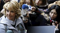 El juez acuerda el archivo provisional del incidente de tráfico de Esperanza Aguirre