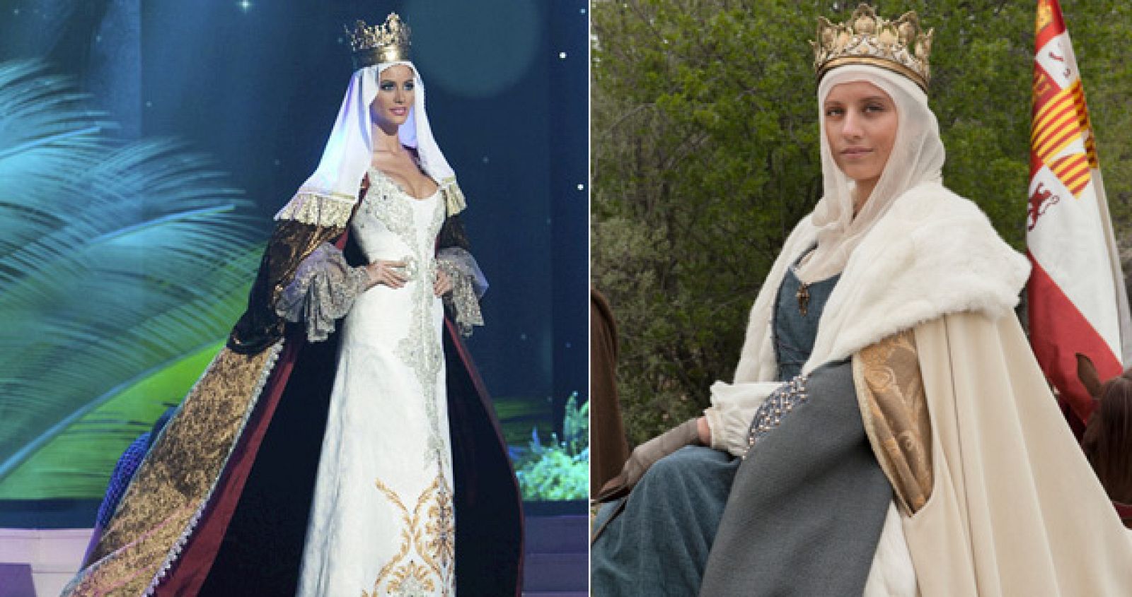 Miss España se viste de Isabel La Católica en Miss Universo